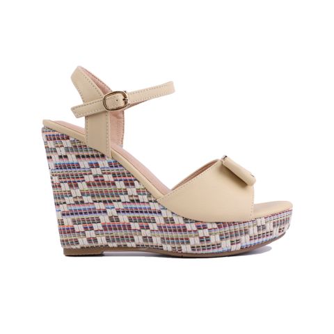 Sandal Xuồng Hạnh Dung Quai Nơ HD02174AB