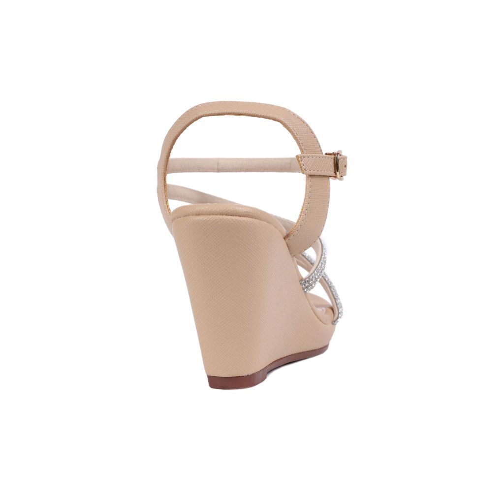 Sandal Xuồng Hạnh Dung Quai Dây Đính Đá Sang Trọng HD02194AB