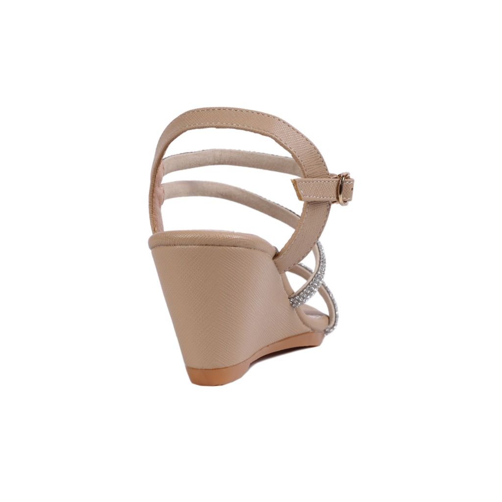 Sandal Xuồng Hạnh Dung Quai Mảnh Đính Đá HD02196AB