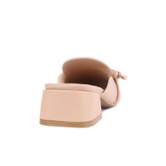 Dép Bít Mũi Hạnh Dung Mũi Vuông Dây Thắt Nơ HD02199AB