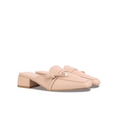 Dép Bít Mũi Hạnh Dung Mũi Vuông Dây Thắt Nơ HD02199AB