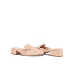 Dép Bít Mũi Hạnh Dung Mũi Vuông Dây Thắt Nơ HD02199AB