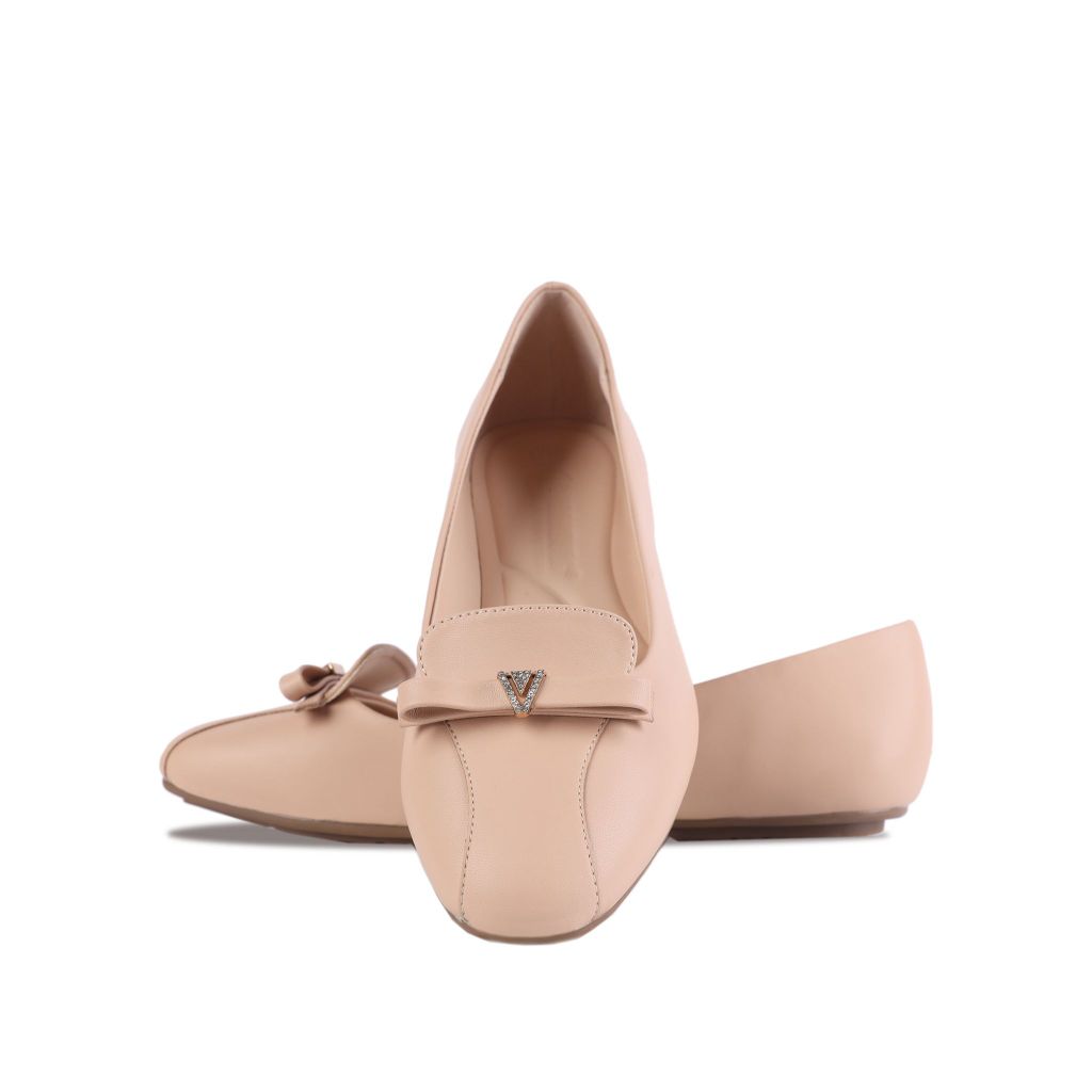 Giày Búp Bê Hạnh Dung Nơ Xinh Xắn HD02217AB