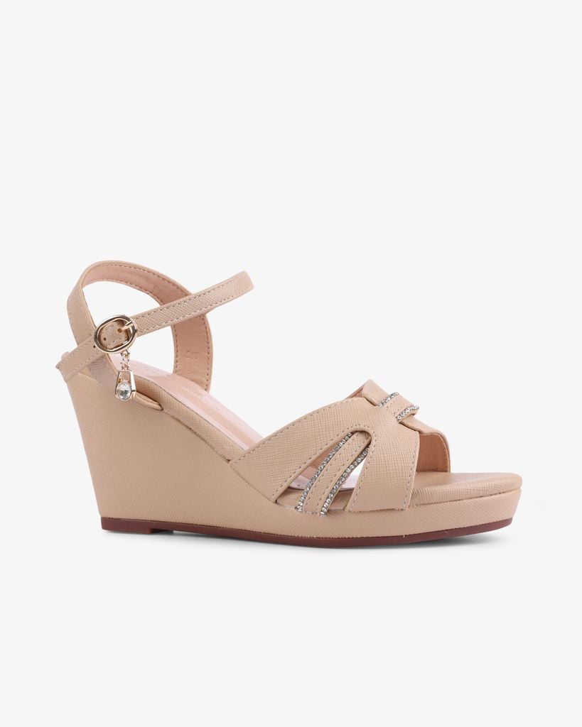 Sandal Xuồng Hạnh Dung Quai Cách Điệu Sang Trọng HD02225AB
