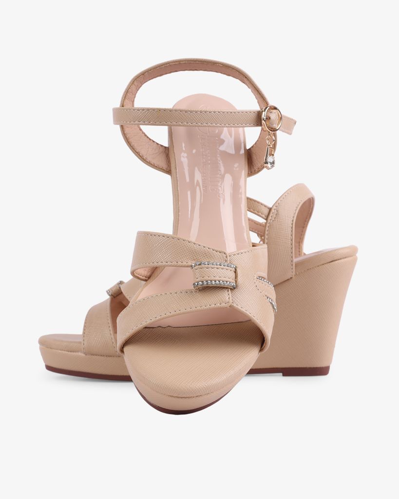 Sandal Xuồng Hạnh Dung Quai Cách Điệu Sang Trọng HD02225AB