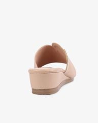 Dép Xuồng Hạnh Dung Quai Bản Họa Tiết Cách Điệu HD02228AB