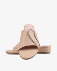 Dép Xuồng Hạnh Dung Quai Bản Họa Tiết Cách Điệu HD02228AB