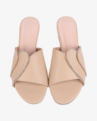 Dép Xuồng Hạnh Dung Quai Bản Họa Tiết Cách Điệu HD02228AB