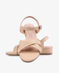 Sandal Xuồng Hạnh Dung Quai Đan Chéo Vân Mềm HD02229AB