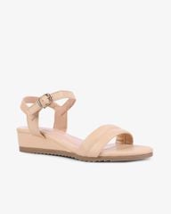 Sandal Xuồng Hạnh Dung Quai Ngang Viền Chỉ  HD02230AB