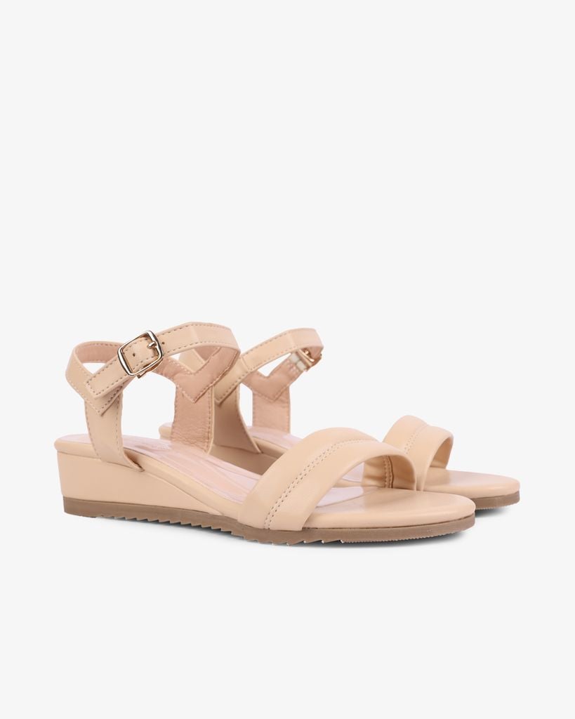 Sandal Xuồng Hạnh Dung Quai Ngang Viền Chỉ  HD02230AB