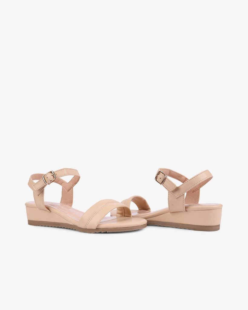 Sandal Xuồng Hạnh Dung Quai Ngang Viền Chỉ  HD02230AB