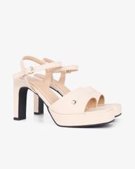 Sandal Cao Gót Hạnh Dung Quai Bản Nút Tán HD02233AB