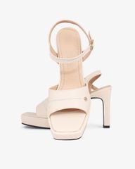 Sandal Cao Gót Hạnh Dung Quai Bản Nút Tán HD02233AB