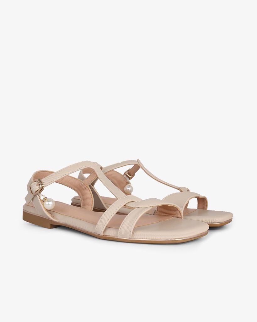 Sandal Xẹp Hạnh Dung Bản Luồn HD02236AB