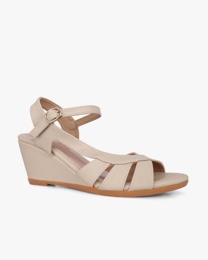 Sandal Đế Xuồng Hạnh Dung Nhiều Dây Nối Bên 6F HD02241AB