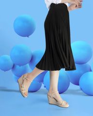 Sandal Đế Xuồng Hạnh Dung Nhiều Dây Nối Bên 9F HD02242AB