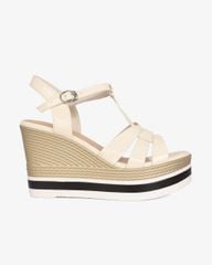 Sandal Đế Xuồng Albee Quai Luồng Nối T-Strap HD0289TQ