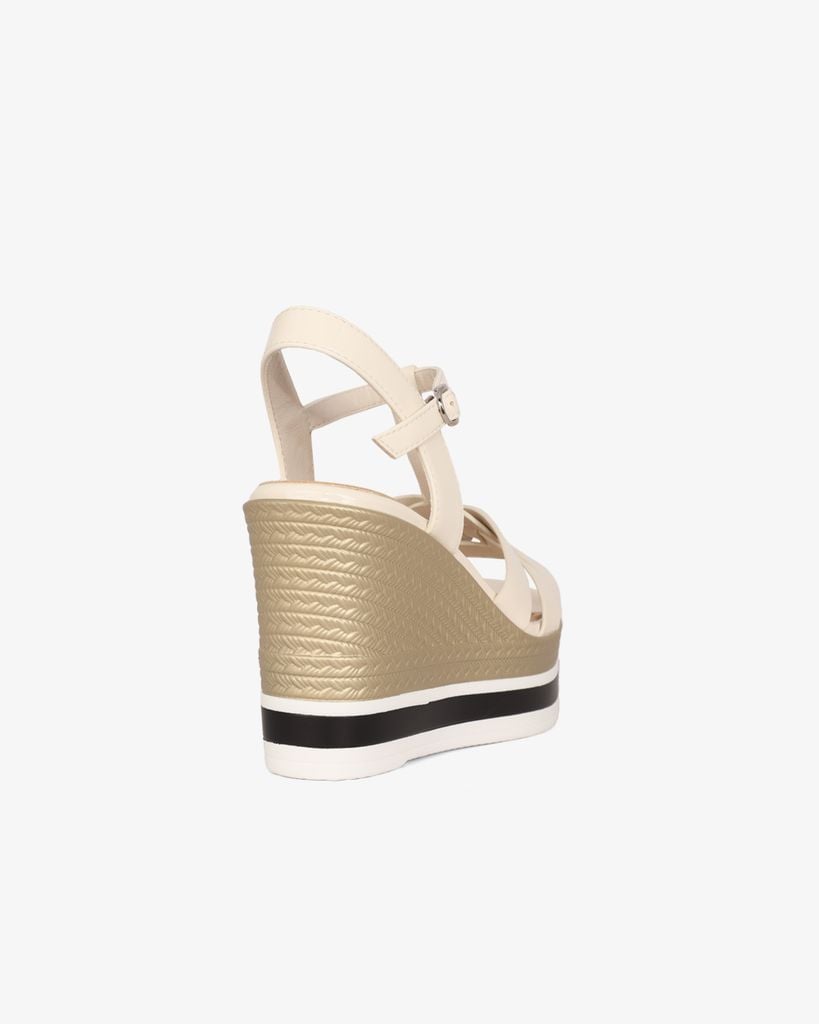 Sandal Đế Xuồng Albee Quai Luồng Nối T-Strap HD0289TQ