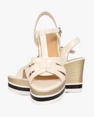 Sandal Đế Xuồng Albee Quai Luồng Nối T-Strap HD0289TQ