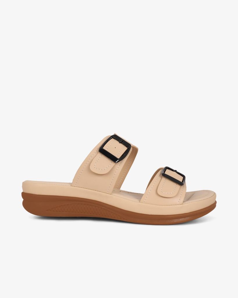 Dép Đế Xuồng Hạnh Dung Quai Nhị Khóa Nịt HD0307AC