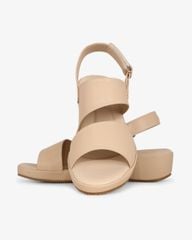 Sandal Đế Xuồng Hạnh Dung Hai Quai Ngang Hậu Dán HD0312AC