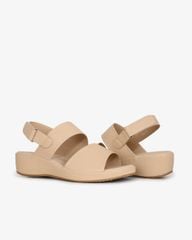 Sandal Đế Xuồng Hạnh Dung Hai Quai Ngang Hậu Dán HD0312AC