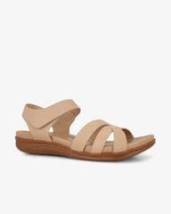 Sandal Đế Xuồng Hạnh Dung Quai Chéo Sọc Vân HD0315AC