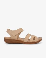 Sandal Đế Xuồng Hạnh Dung Quai Chéo Sọc Vân HD0315AC