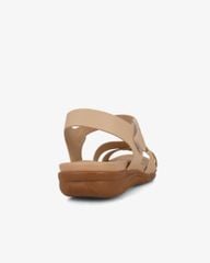 Sandal Đế Xuồng Hạnh Dung Quai Chéo Sọc Vân HD0315AC