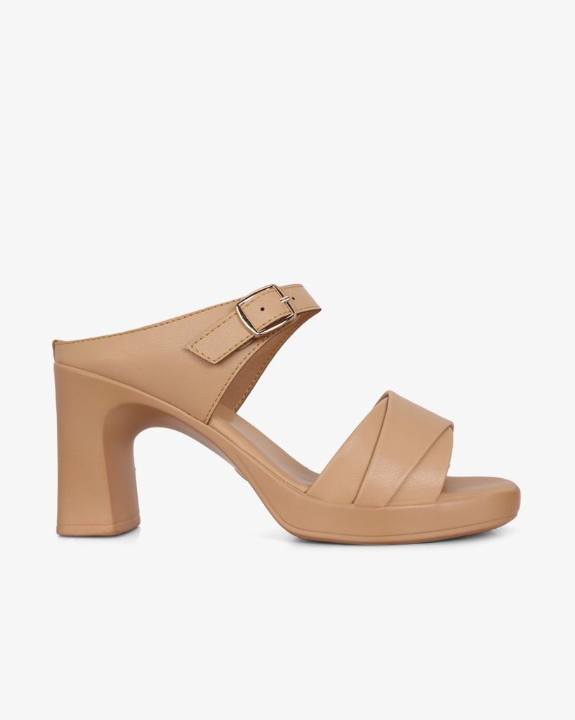 Dép Cao Gót Hạnh Dung Quai Nhị Khóa Nịt HD041007AD