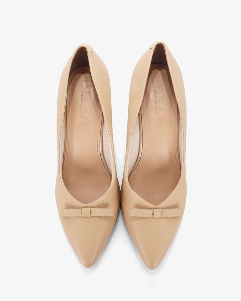 Giày Cao Gót Hạnh Dung Khóa Nơ Ngang HD041020AD