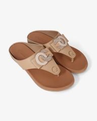 Dép Đế Xuồng Hạnh Dung Kẹp Xỏ Ngón Khóa OC HD041022AD