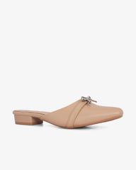 Dép Bít Mũi Hạnh Dung Khóa Nơ Xoàn HD041023AD