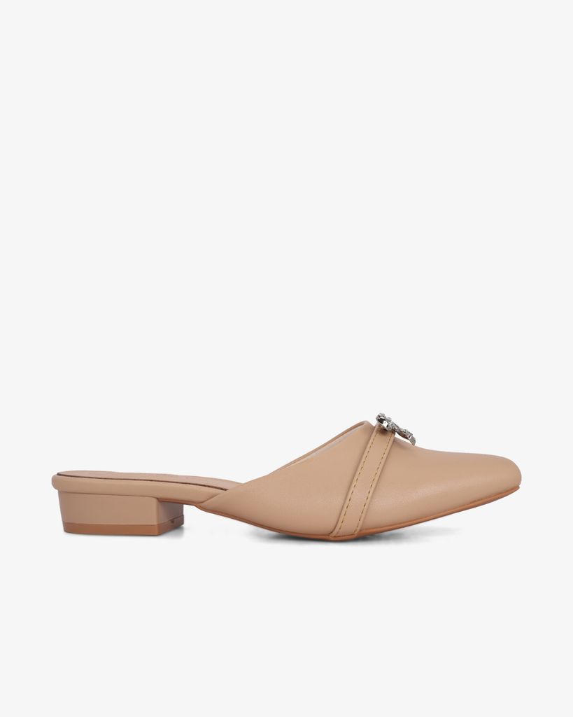 Dép Bít Mũi Hạnh Dung Khóa Nơ Xoàn HD041023AD