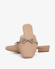 Dép Bít Mũi Hạnh Dung Khóa Nơ Xoàn HD041023AD