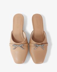 Dép Bít Mũi Hạnh Dung Khóa Nơ Xoàn HD041023AD