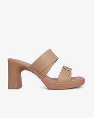 Dép Cao Gót Hạnh Dung Hai Quai Ngang Khóa Miu HD041024AD