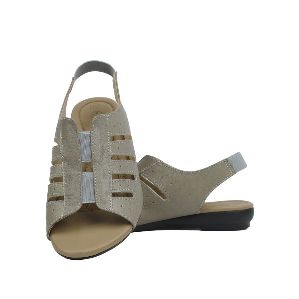 Sandal Xuồng Hanh Dung Bản Khoét Hậu Thun HD04662AD