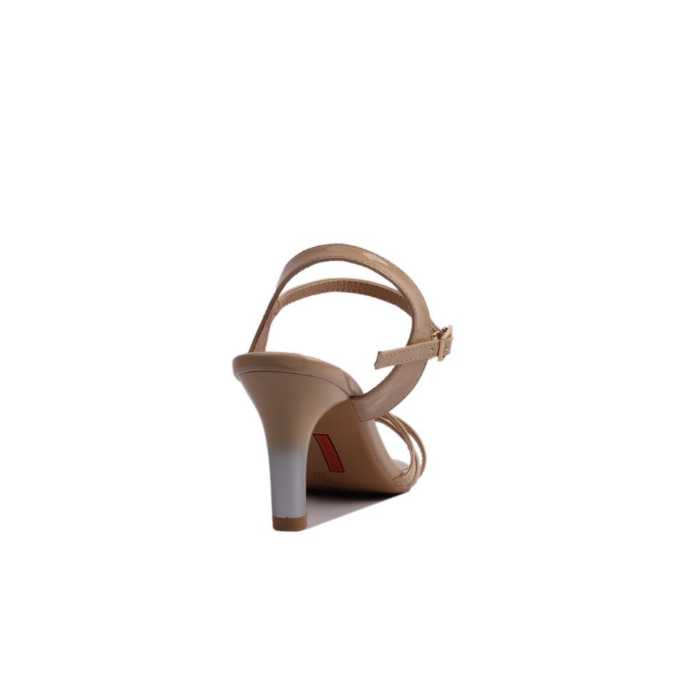 Sandal Cao Gót Hạnh Dung Dây Chéo Gót Bạc HD04717AD
