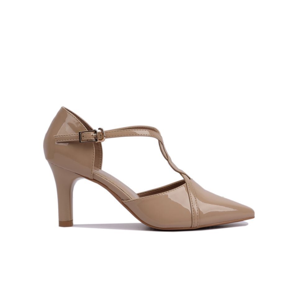 Sandal Cao Gót Hạnh Dung Mũi Nhọn Xoắn Dây HD04719AD