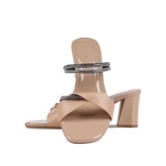 Dép Cao Gót Hạnh Dung Bản Quấn Dây Xoàn HD04750AD