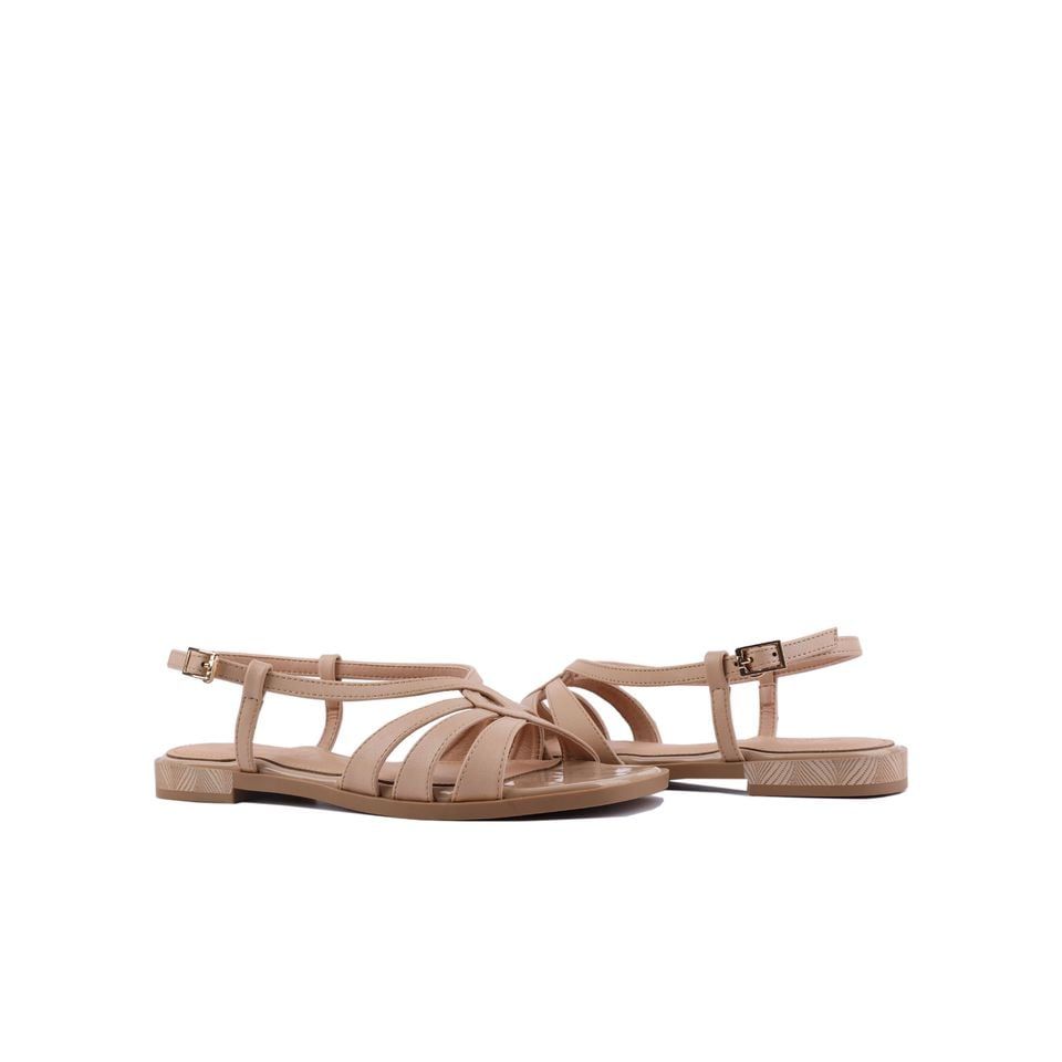 Sandal Hạnh Dung Dây Đan Đế Xẹp HD04757AD