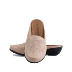Dép Bít Mũi Hạnh Dung Thêu Ngôi Sao HD04765AD
