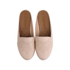Dép Bít Mũi Hạnh Dung Chỉ Thêu HD04778AD