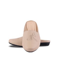 Dép Bít Mũi Hạnh Dung Thêu Chuồn Chuồn HD04786AD