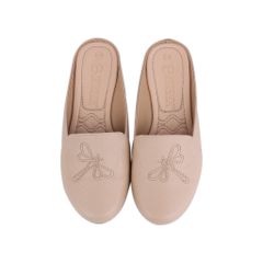 Dép Bít Mũi Hạnh Dung Thêu Chuồn Chuồn HD04786AD