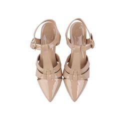 Sandal Cao Gót Hạnh Dung Mũi Nhọn T-Strap HD04839AD