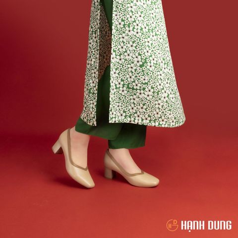 Giày Cao Gót Hạnh Dung Quai Viền HD04845AD
