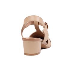 Sandal Cao Gót Hạnh Dung Quai T-Strap Trơn HD04859AD